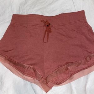 Soft Victoria’s Secret mauve shorts in size M
